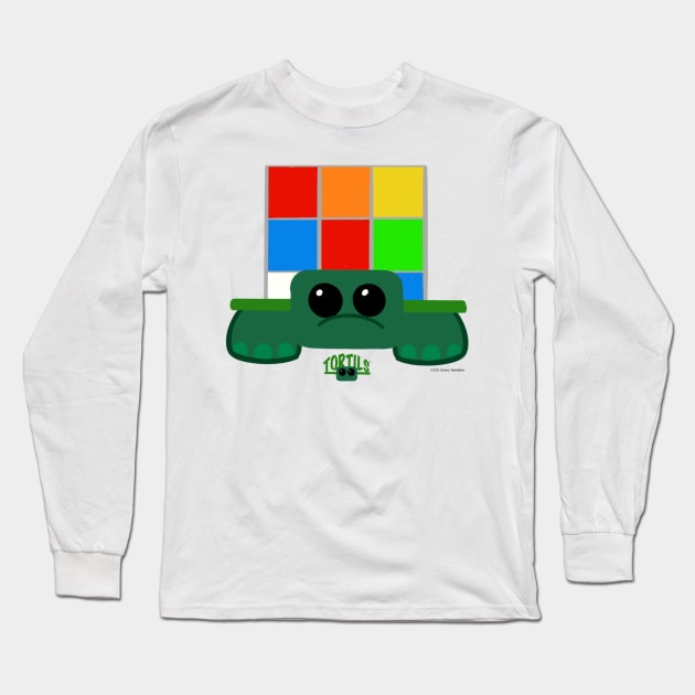 Tortil™ Cubing Long Sleeve T-Shirt by skrbly